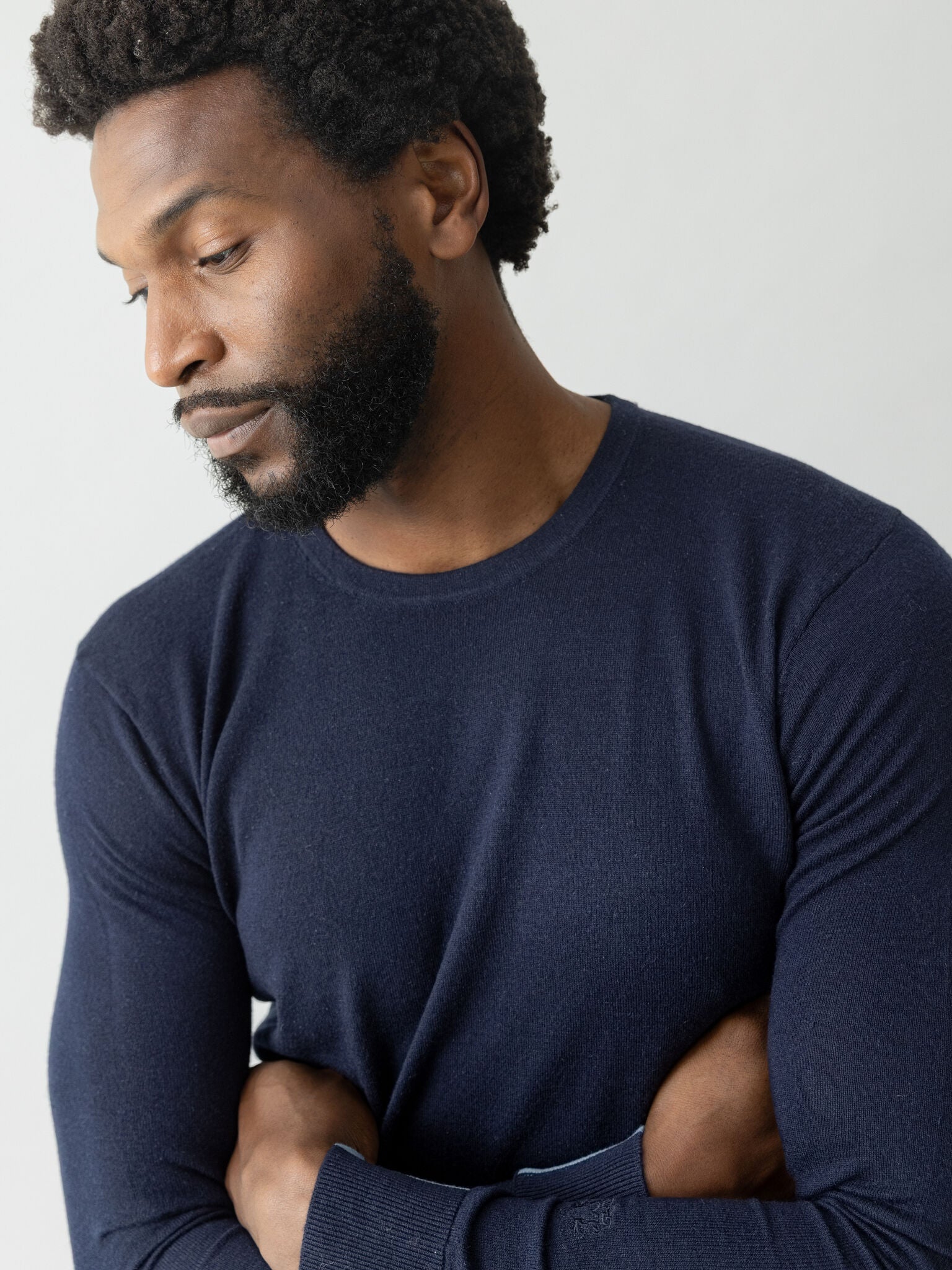 Modelshot / Navy / Detail